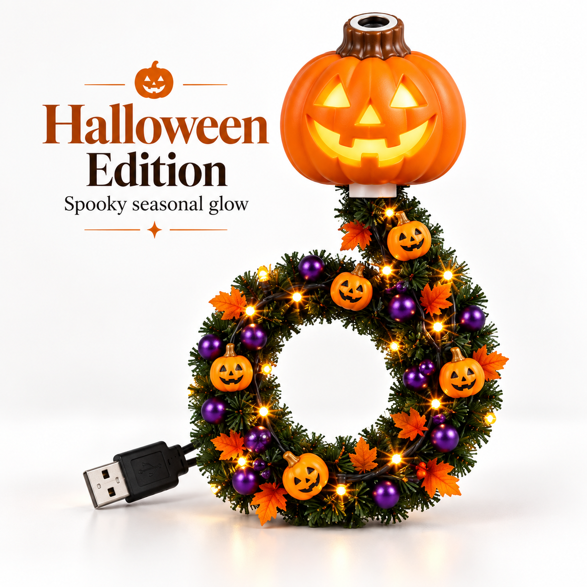 🎄 Christmas Magic Projection Light – USB Holiday Tree Lamp with 6+ Festive Designs