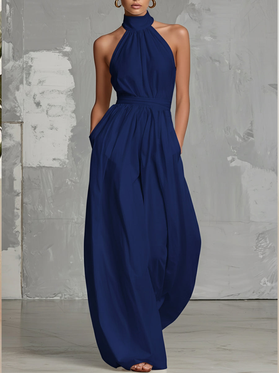Women's Casual Sleeveless Jumpsuit