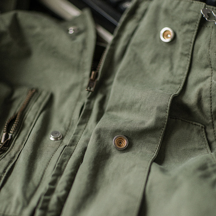 American Retro Multi-pocket Overalls