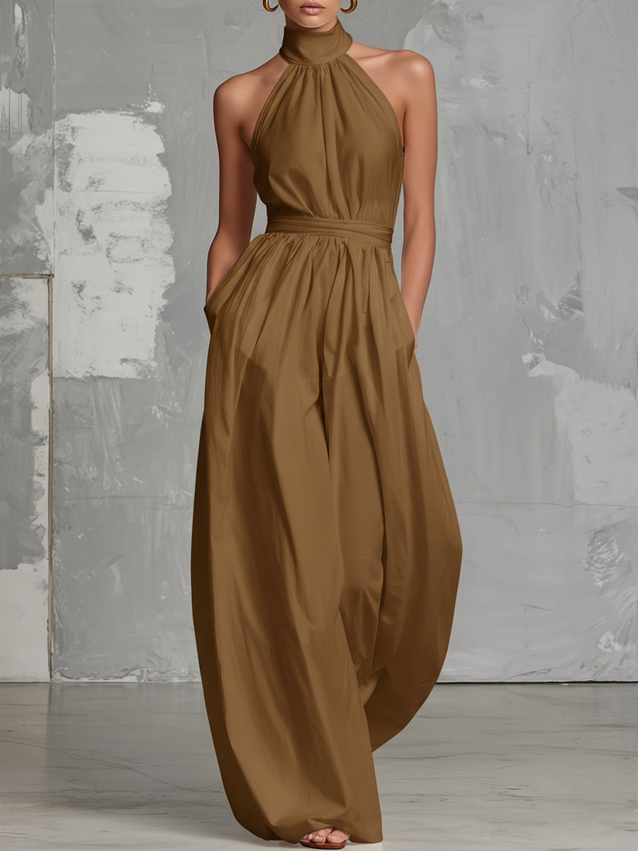Women's Casual Sleeveless Jumpsuit